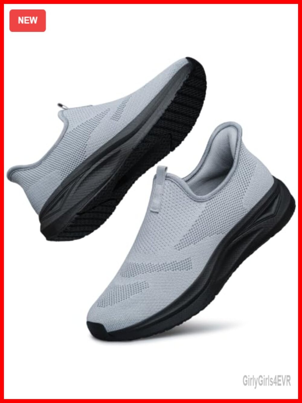 Women's Hands Free Slip On Walking Shoes Non Slip Lightweight Breathable